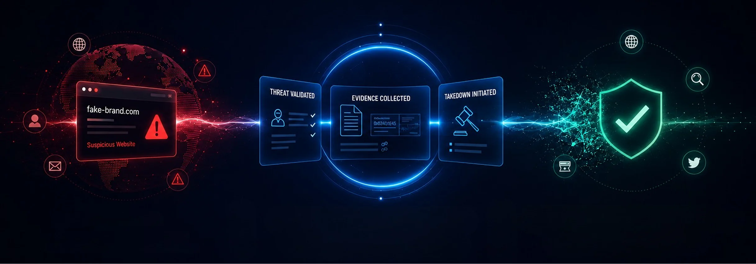 From detection to enforcement workflow